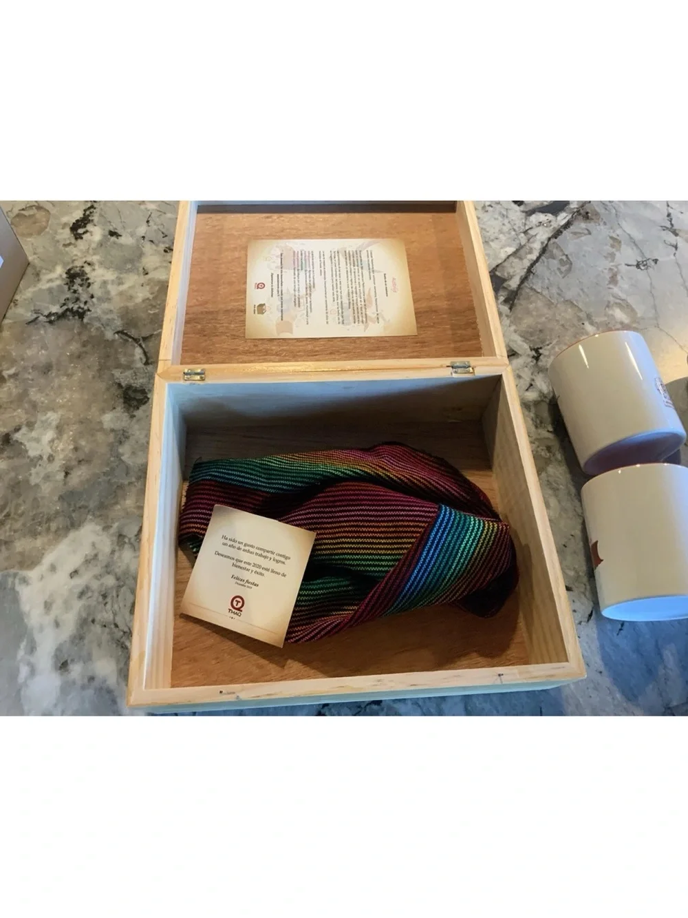 Special Edition TMAQ 80th Anniversary Coffee Cups with Display Box